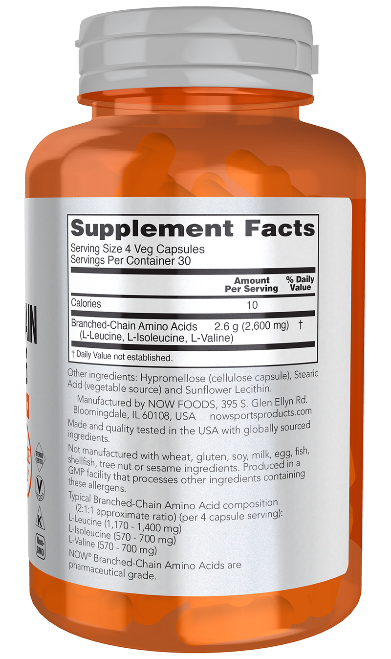 NOW Foods Branched-Chain Amino Acids