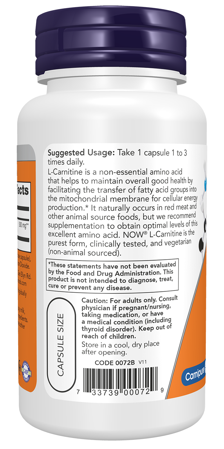 NOW Foods L-Carnitine