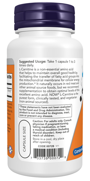 NOW Foods L-Carnitine