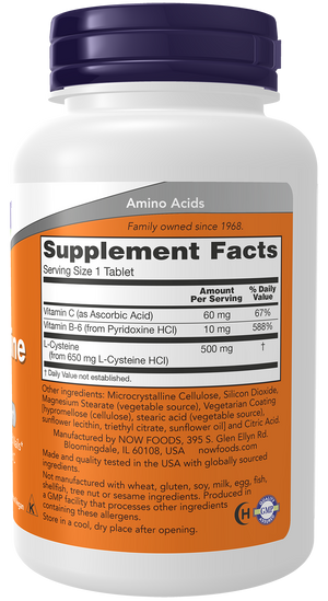 NOW Foods L-Cysteine