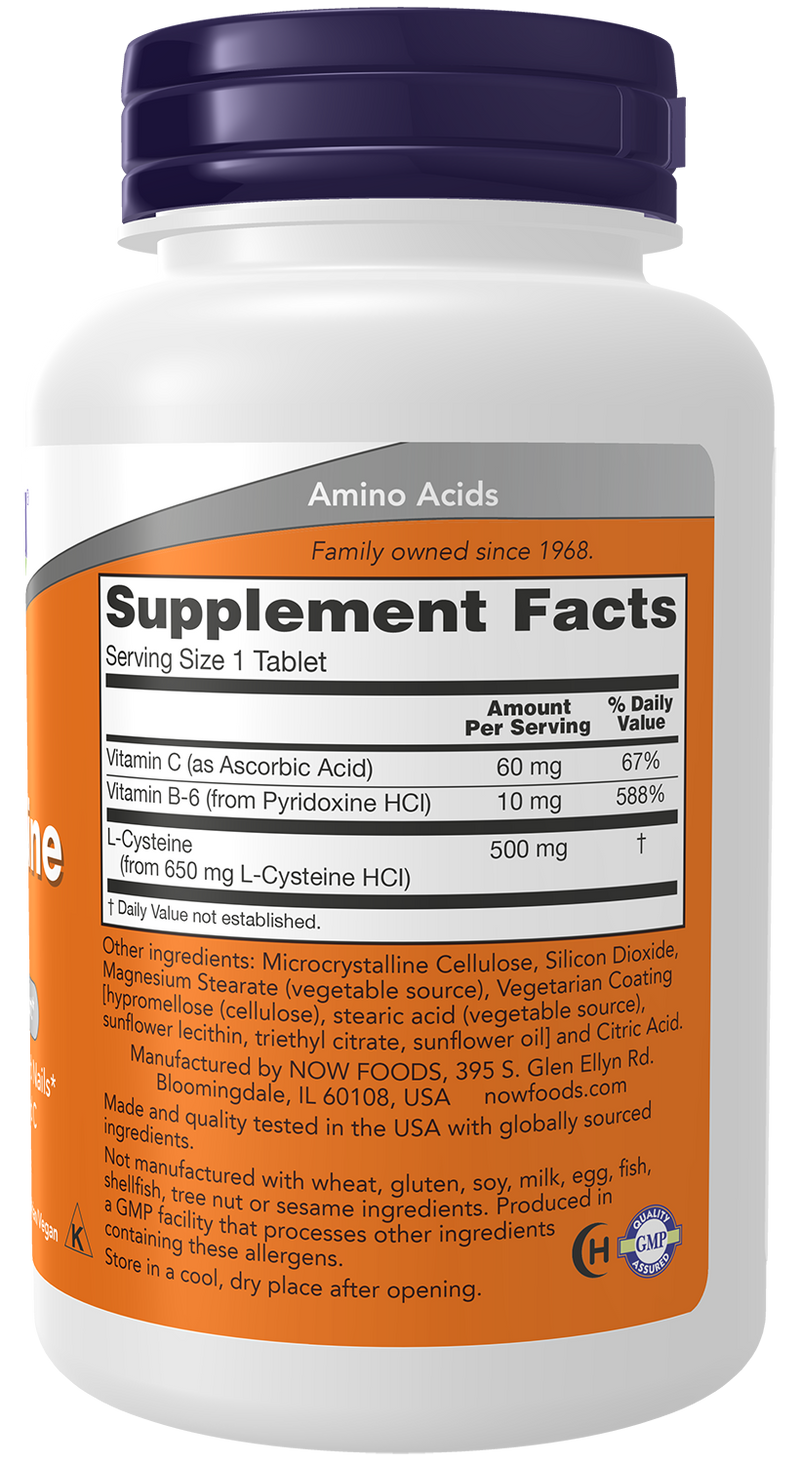 NOW Foods L-Cysteine