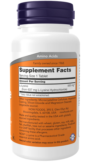 NOW Foods L-Lysine