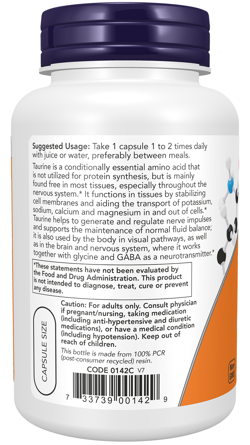 NOW Foods Taurine