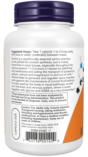 NOW Foods Taurine