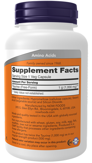 NOW Foods Taurine