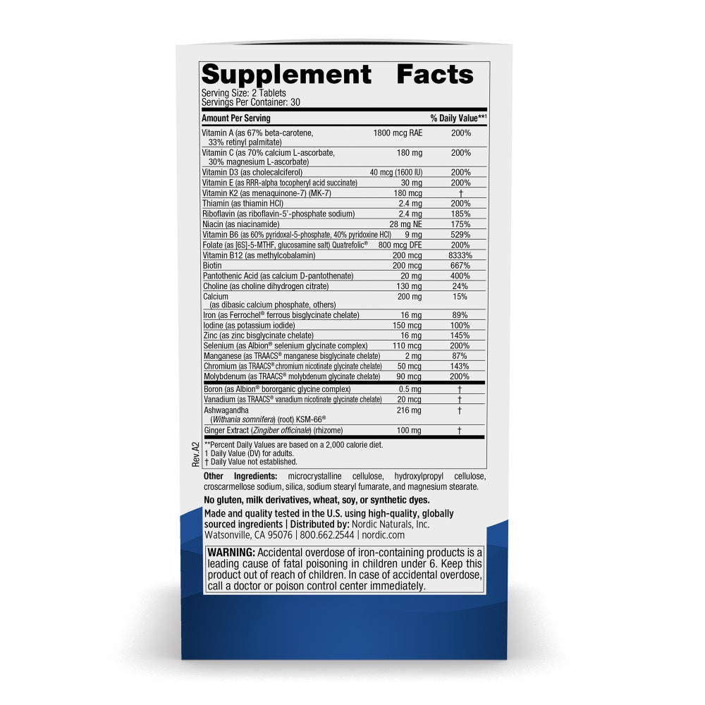 Nordic Naturals Women's Multivitamin Extra Strength