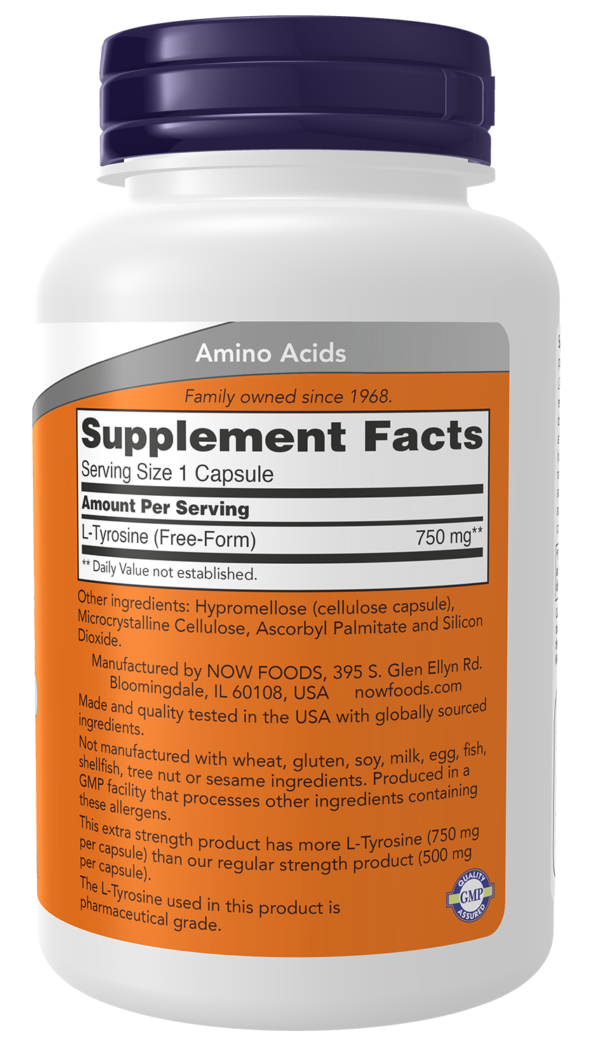 NOW Foods L-Tyrosine