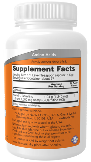 NOW Foods Acetyl-L-Carnitine