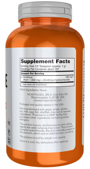NOW Foods L-Ornithine