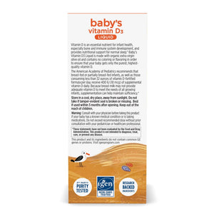 Nordic Naturals Baby's Vitamin D3