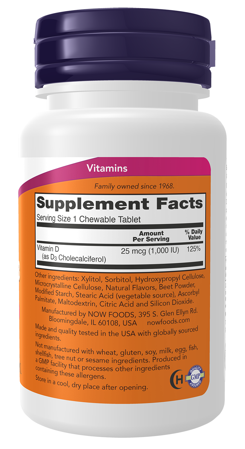 NOW Foods Vitamin D-3