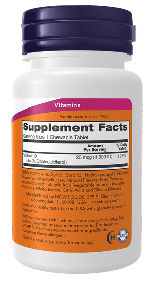 NOW Foods Vitamin D-3