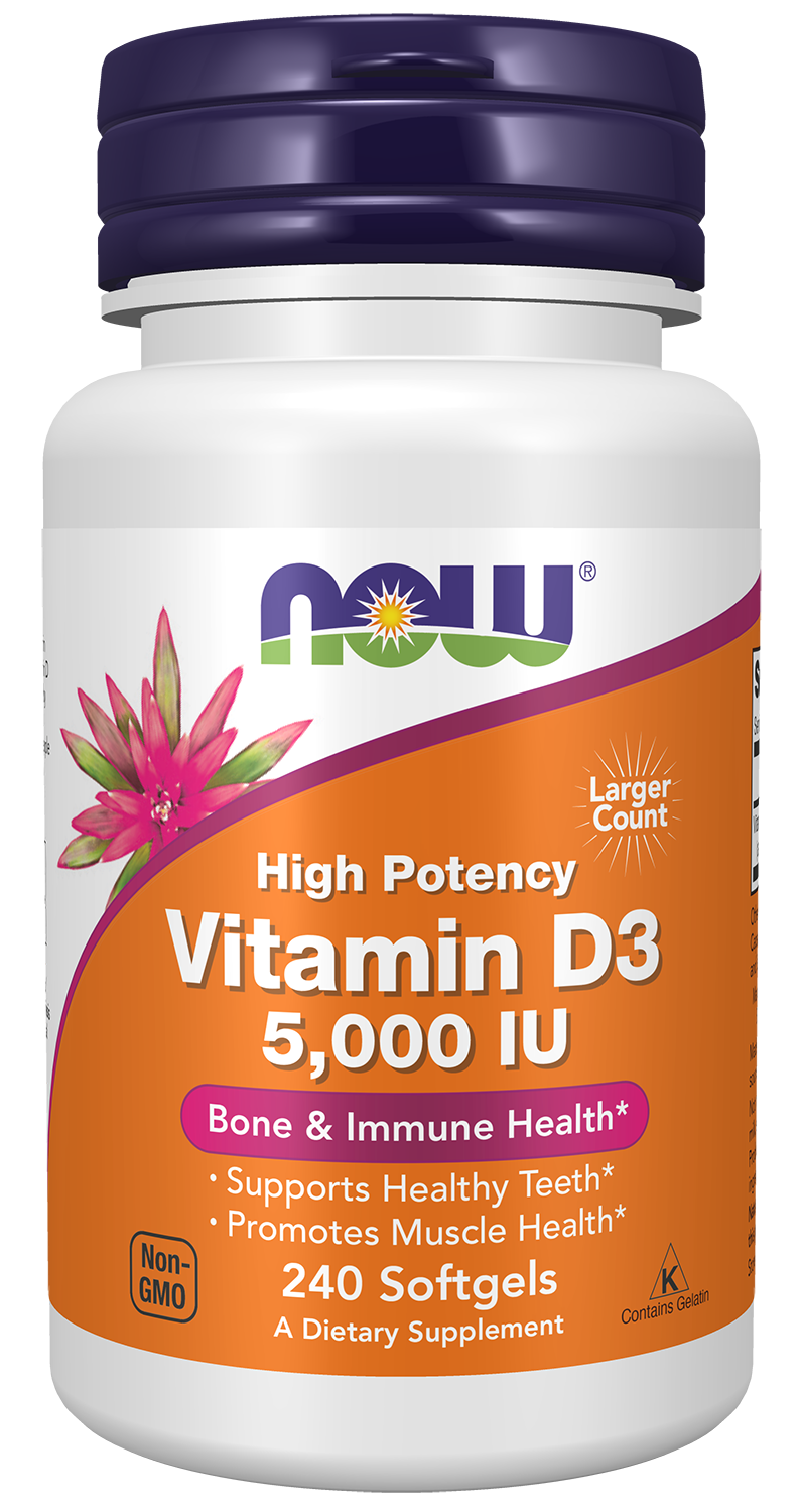 NOW Foods Vitamin D-3