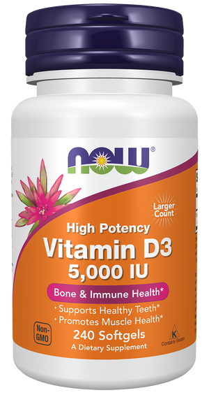 NOW Foods Vitamin D-3