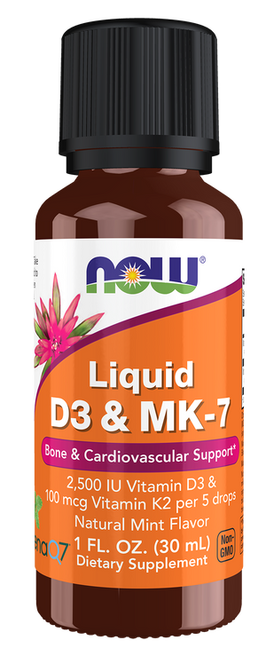 NOW Foods Liquid D-3 & MK-7