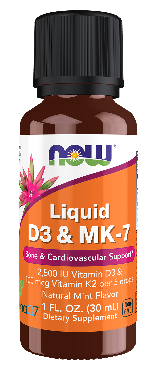NOW Foods Liquid D-3 & MK-7