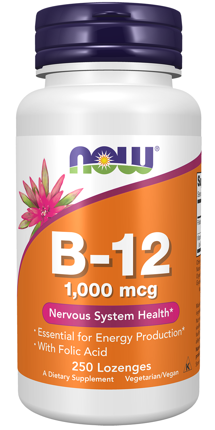 NOW Foods Vitamin B-12 with Folic Acid