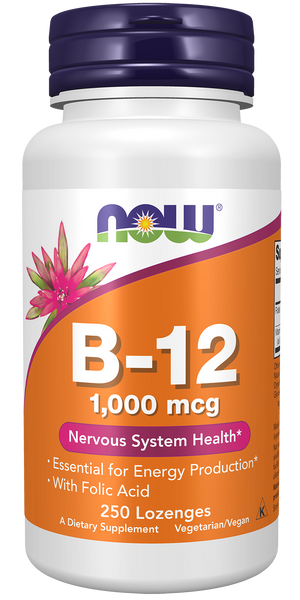 NOW Foods Vitamin B-12 with Folic Acid