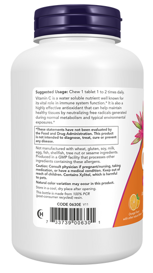 NOW Foods Vitamin C-500 Chewable