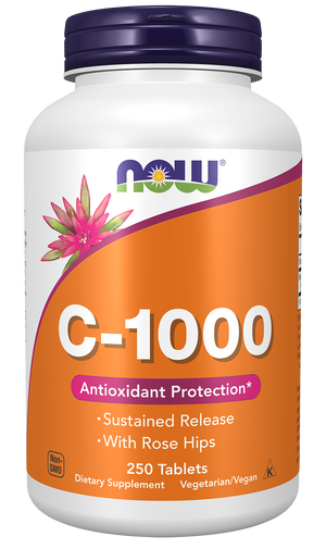 NOW Foods Vitamin C-1000 with Rose Hips