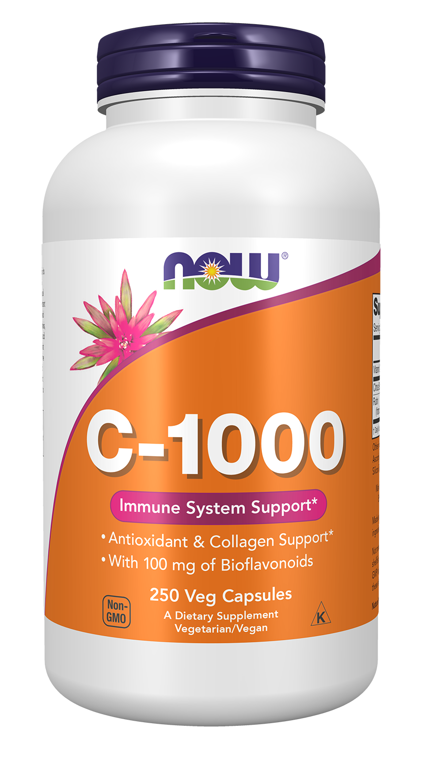 NOW Foods Vitamin C-1000 with 100mg Bioflavonoids
