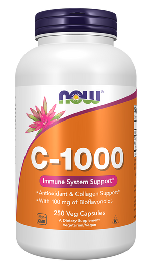 NOW Foods Vitamin C-1000 with 100mg Bioflavonoids