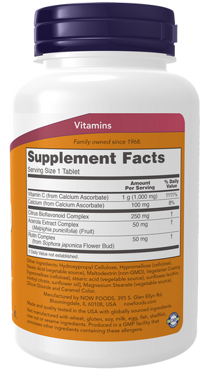 NOW Foods Vitamin C-1000 Complex