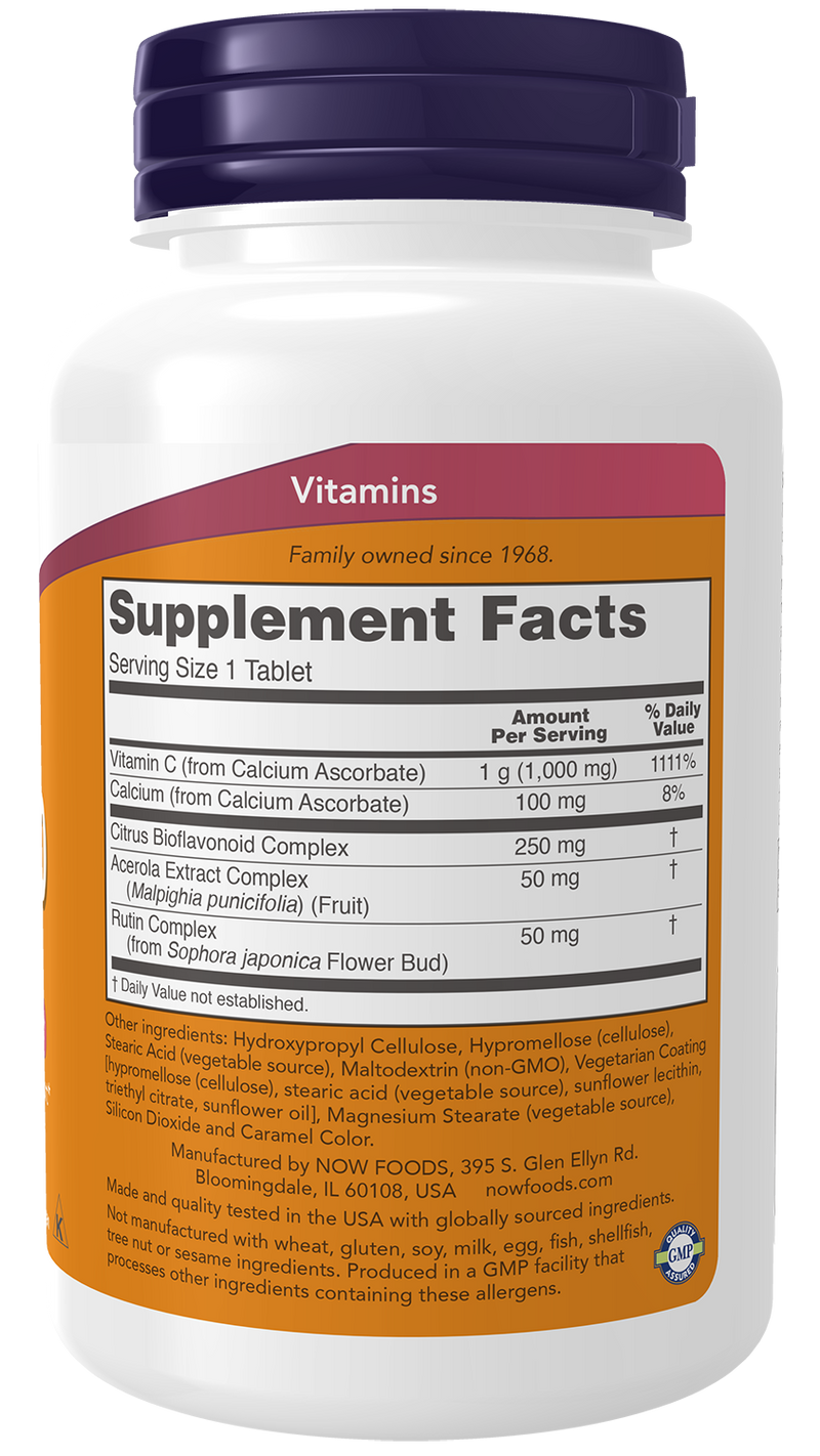 NOW Foods Vitamin C-1000 Complex