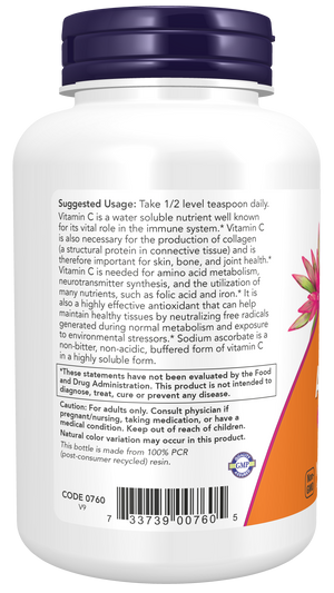 NOW Foods Sodium Ascorbate