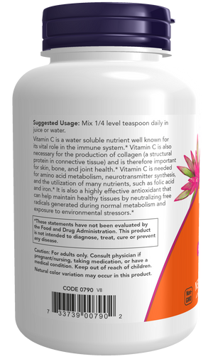 NOW Foods Vitamin C Crystals