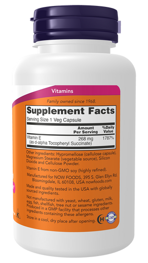 NOW Foods Vitamin E-400 Dry