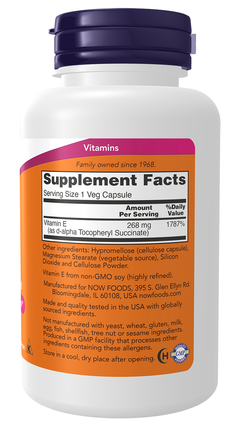 NOW Foods Vitamin E-400 Dry