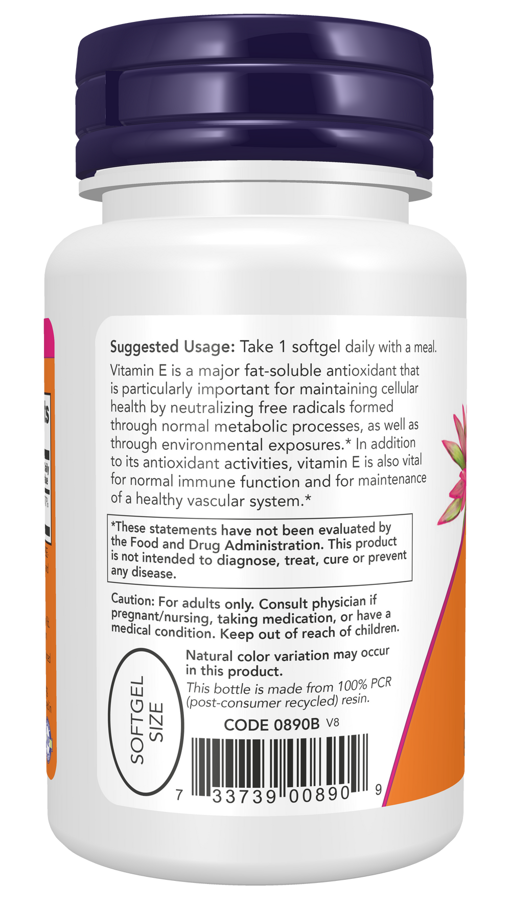 NOW Foods E-400 with Mixed Tocopherols