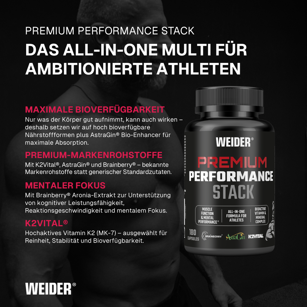 Weider Premium Performance Stack