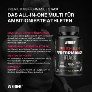 Weider Premium Performance Stack