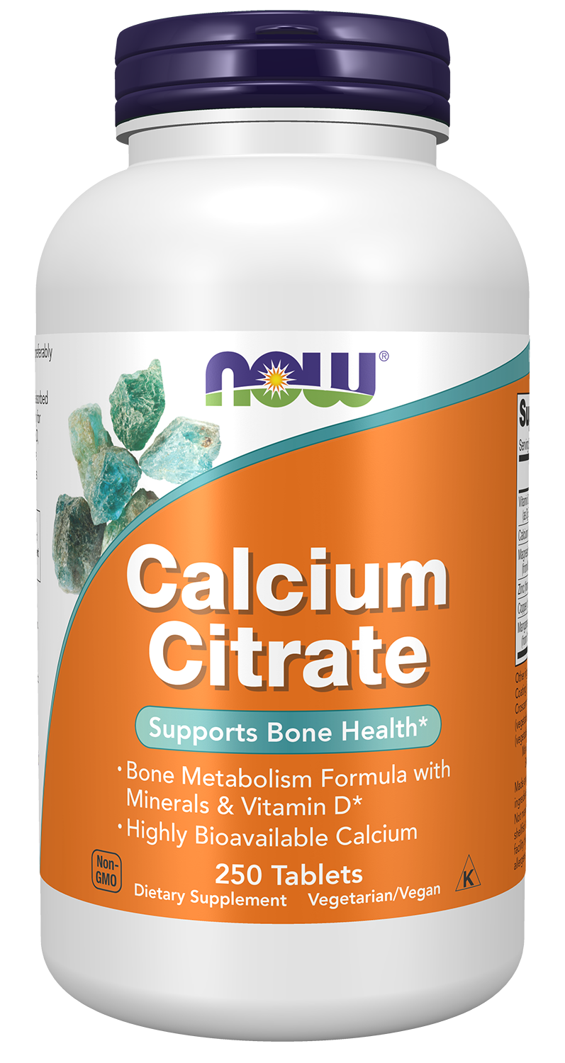 NOW Foods Calcium Citrate with Minerals & Vitamin D-2