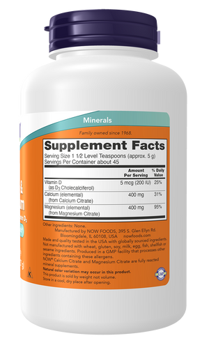 NOW Foods Calcium & Magnesium