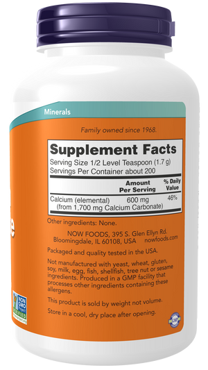 NOW Foods Calcium Carbonate
