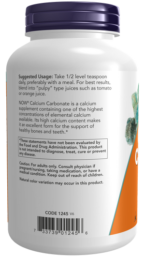 NOW Foods Calcium Carbonate