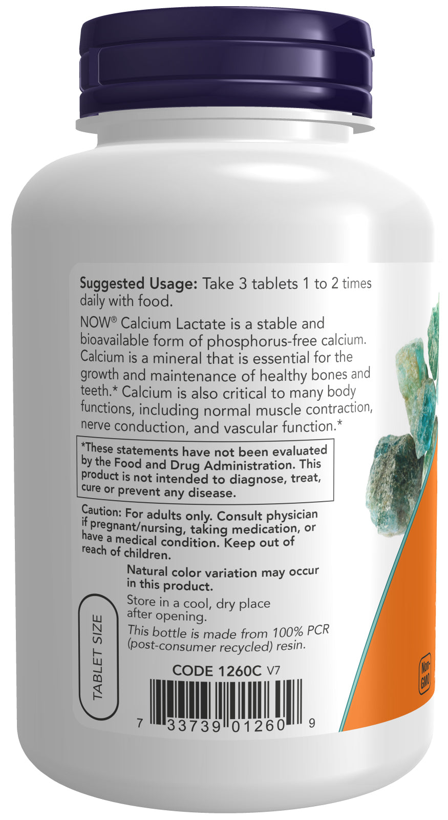 NOW Foods Calcium Lactate