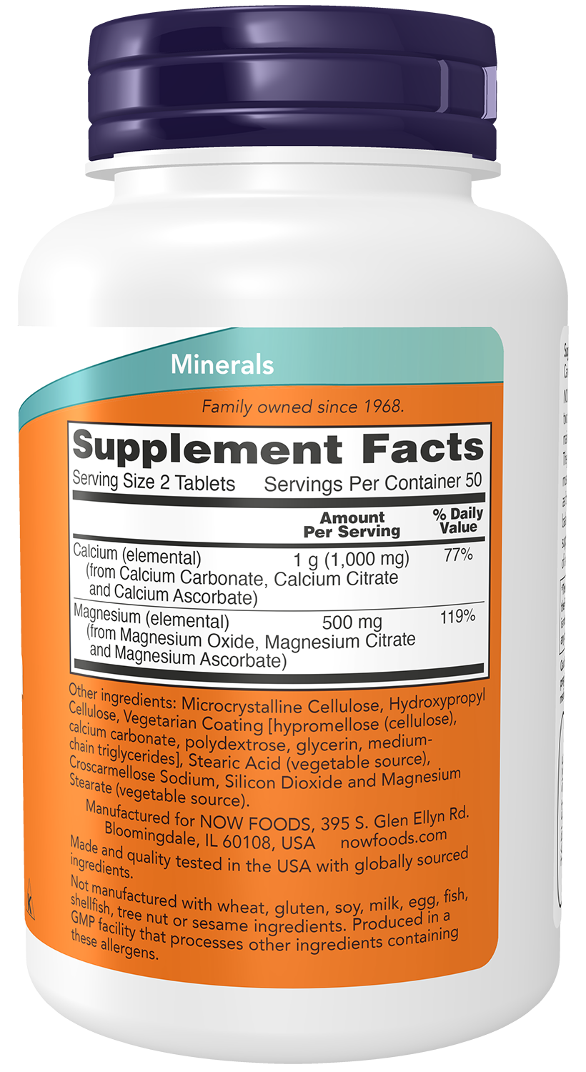 NOW Foods Calcium & Magnesium