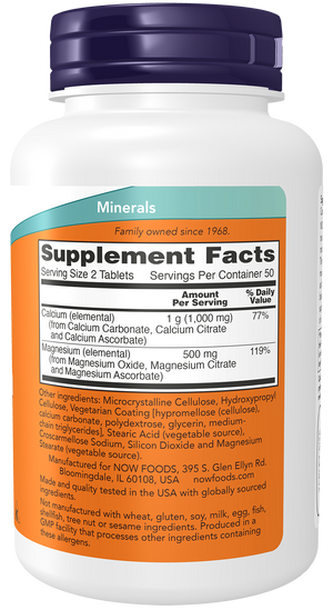 NOW Foods Calcium & Magnesium