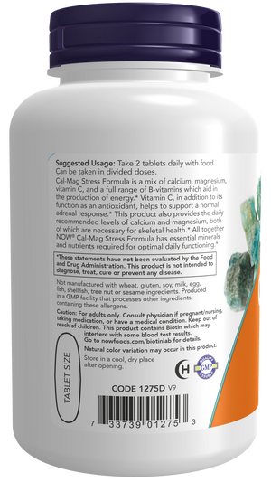 NOW Foods Cal-Mag with B-Complex and Vitamin C