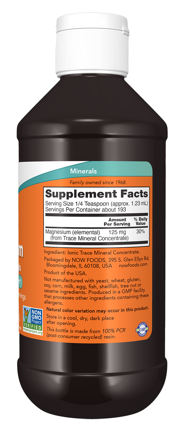 NOW Foods Liquid Magnesium
