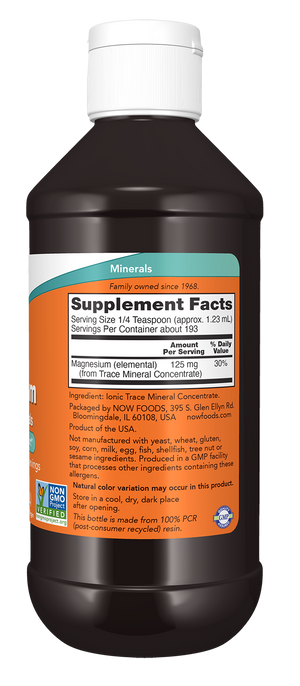 NOW Foods Liquid Magnesium