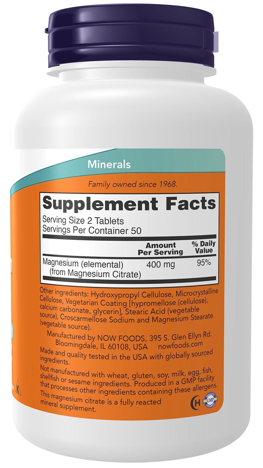 NOW Foods Magnesium Citrate