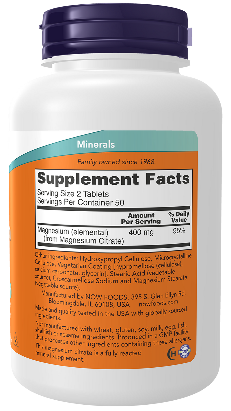 NOW Foods Magnesium Citrate