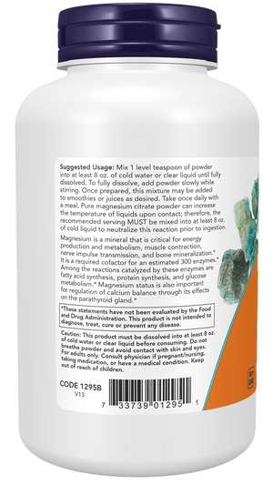 NOW Foods Magnesium Citrate