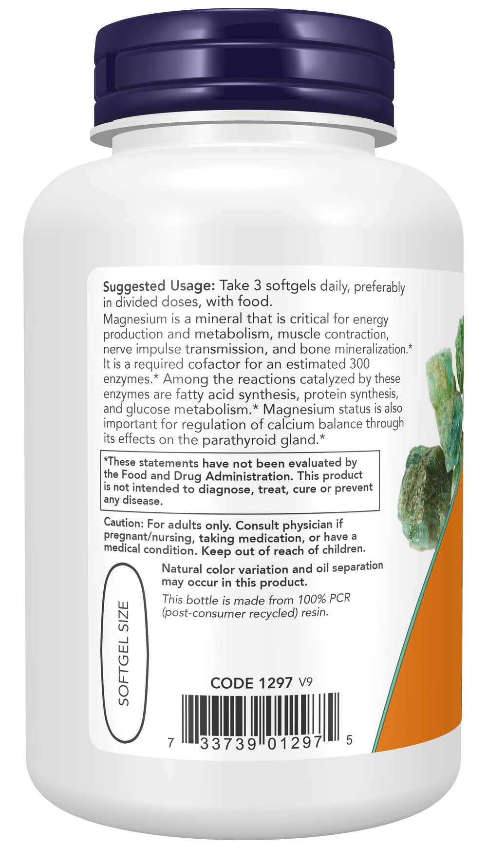 NOW Foods Magnesium Citrate Softgels
