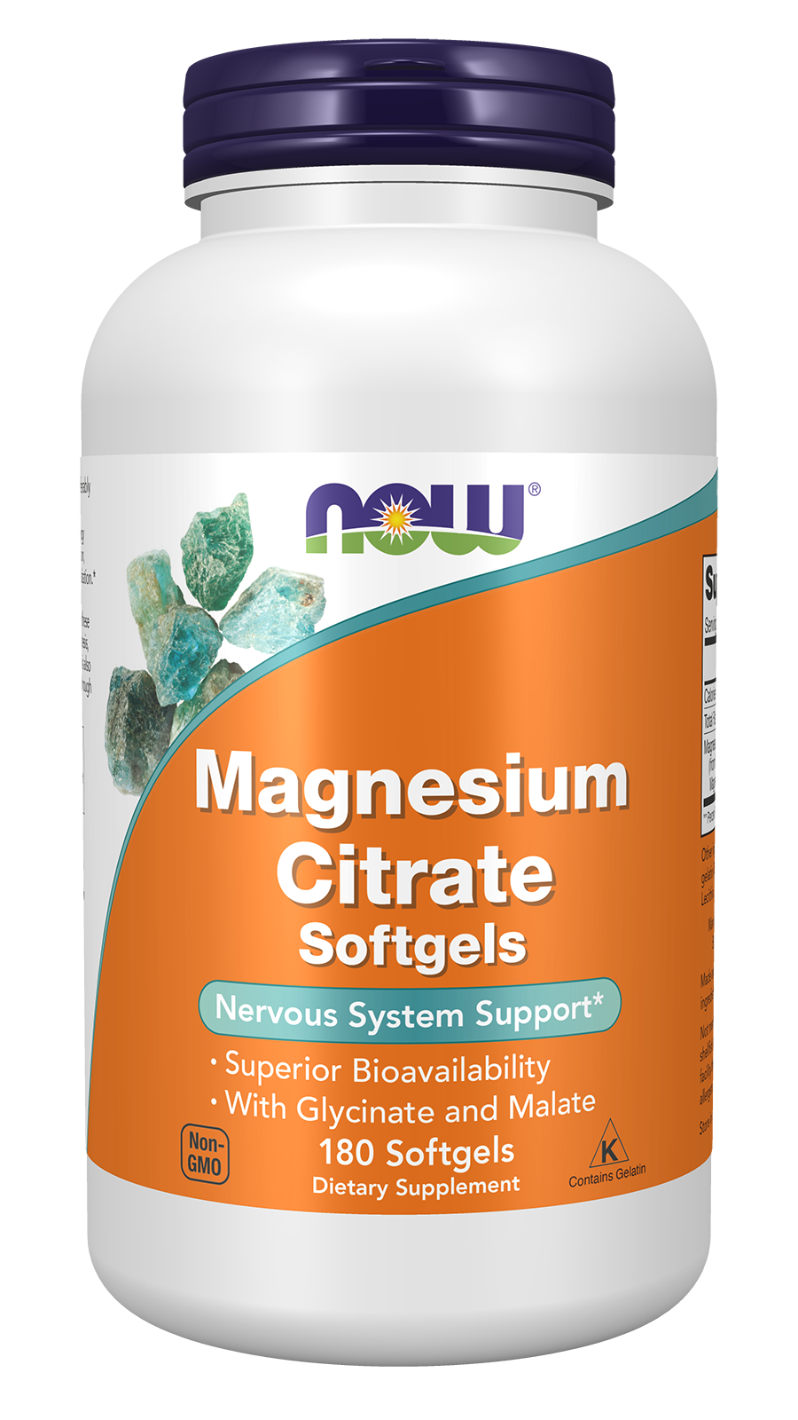 NOW Foods Magnesium Citrate Softgels